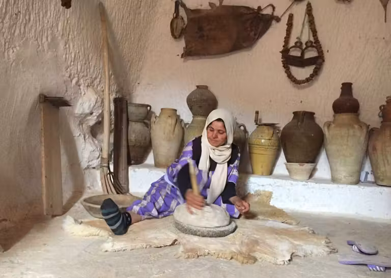 Cuevas trogloditas Matmata Túnez