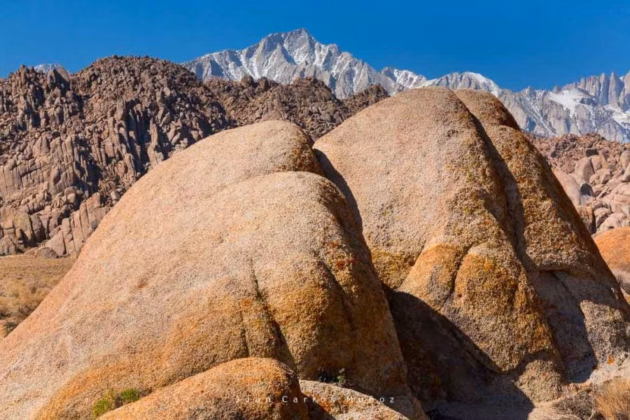 Rocas en Monte Whitney.