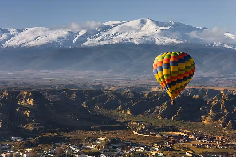 vuelo en globo granada