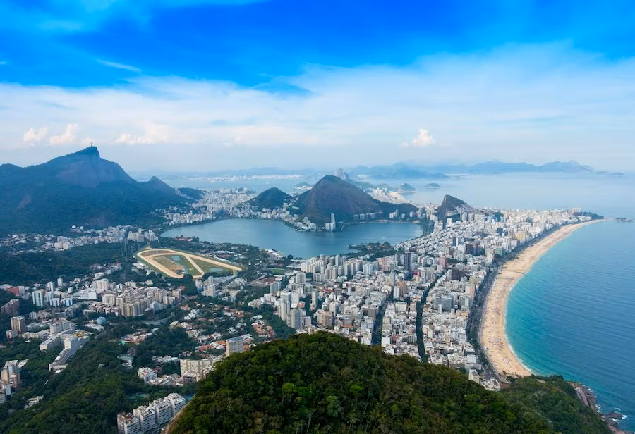 Panorámica de Río de Janeiro.