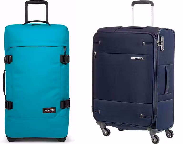 Maletas de Eastpeak y Samsonite ideales para un viaje a Egipto