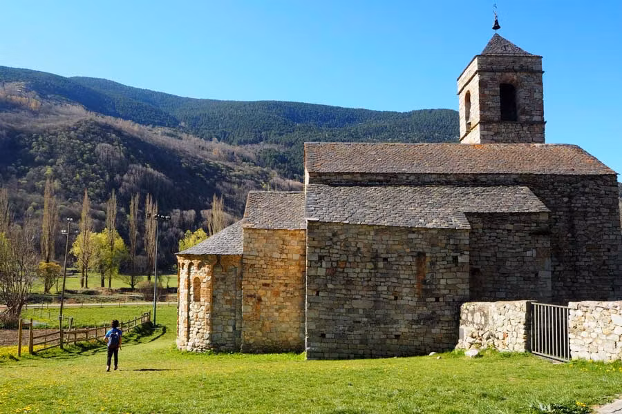 Iglesia de Sant Feliu, en Barruera.