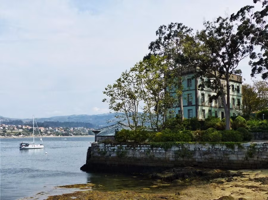Vista de San Simón desde San Antón.