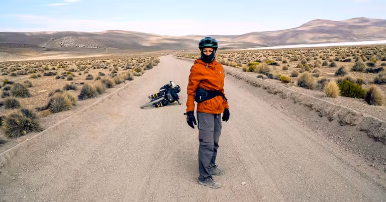 Isabel Vázquez, dos años y 15.000 kilómetros en bicicleta por Latinoamérica