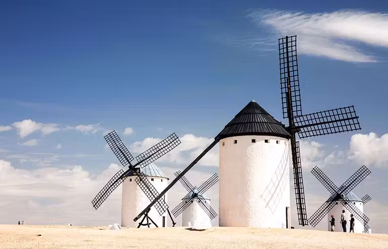 Molinos de Campo de Criptana.