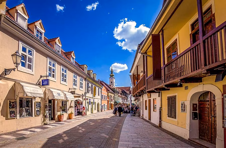 Calle Tkalciceva, viaje zagreb