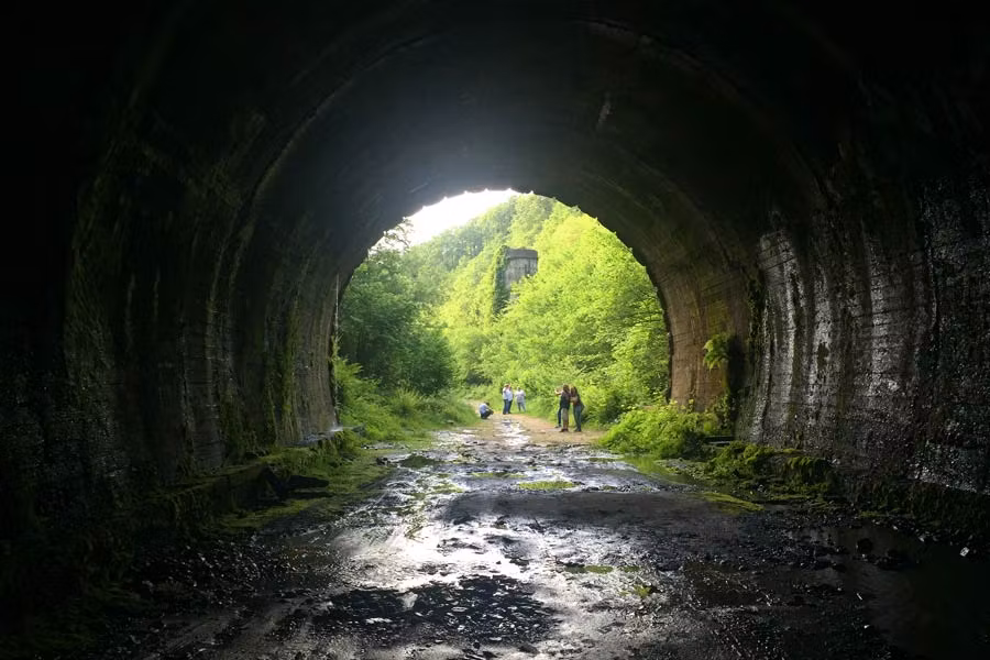 ruta tunel engana, rutas cantabria