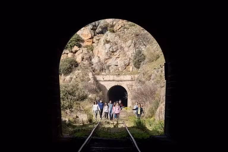 tuneles camino de hierro salamanca