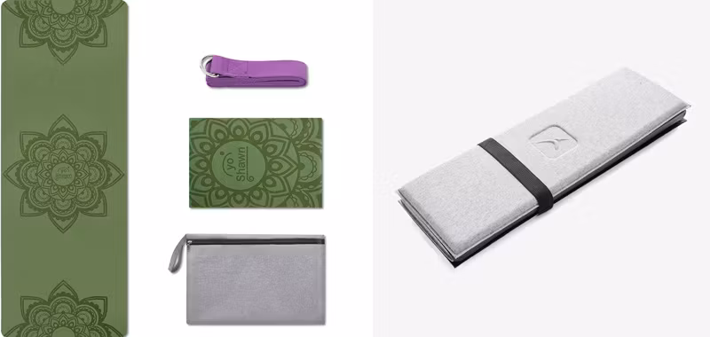 Esterillas ligeras de Amazon y Decathlon.