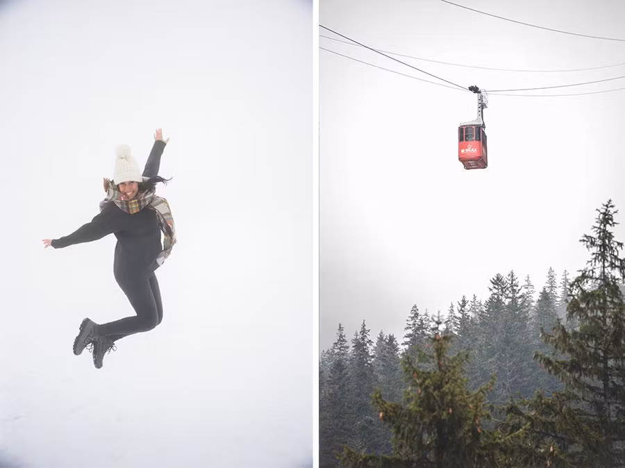Lago Balea o Bâlea lake.
