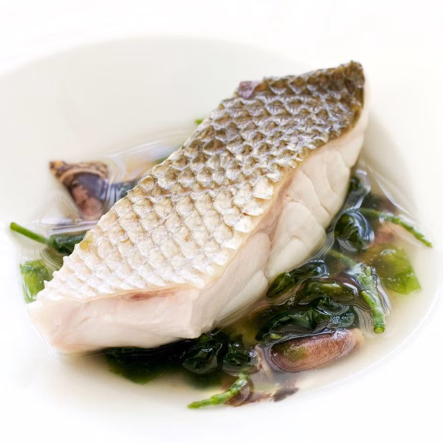 ‘Prato de peixe’ típico de la gastronomía portuguesa.