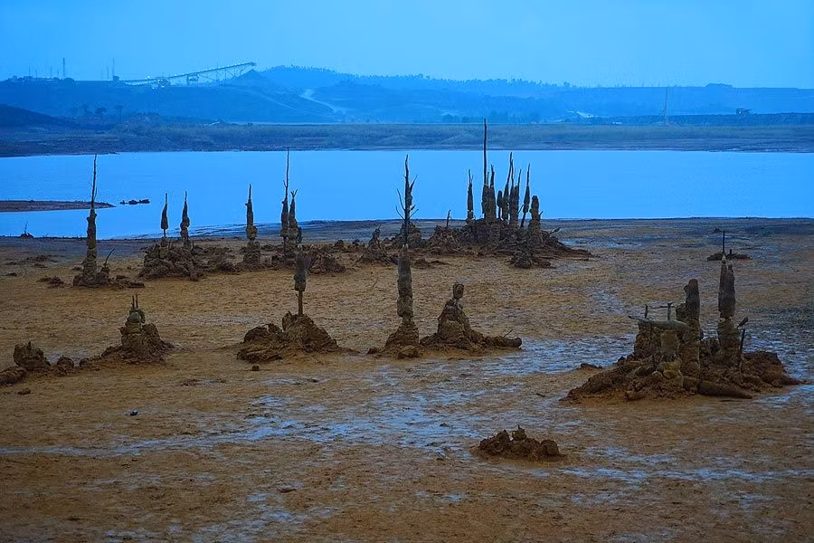 imagenes lunares de la cuenca minera de huelva