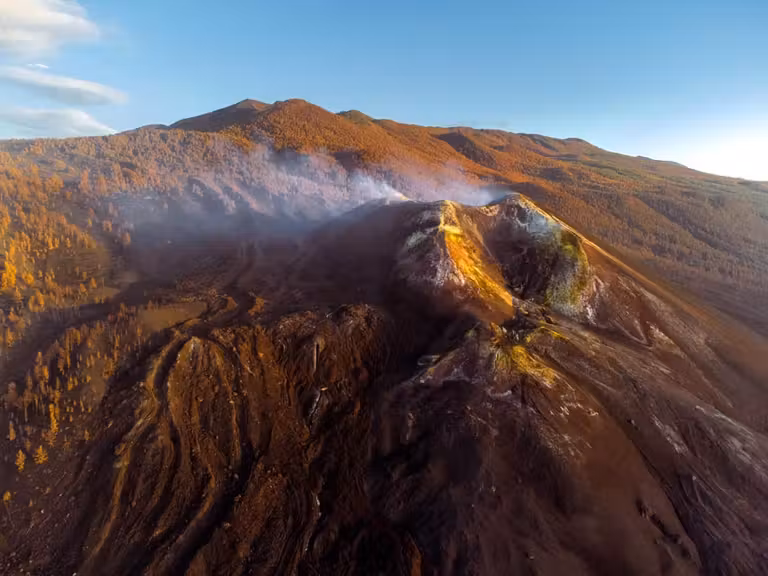 Volcán de Cumbre Vieja, en La Palma.