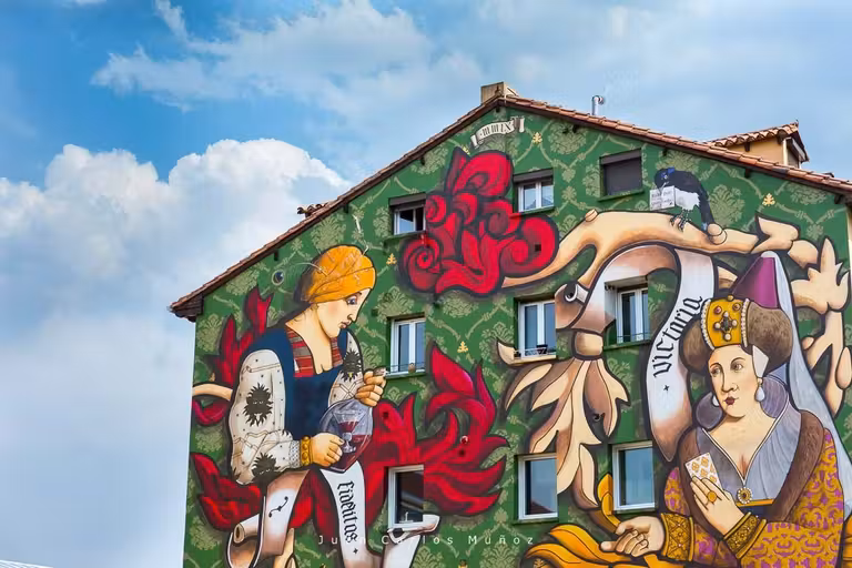 ruta grafitis en Vitoria