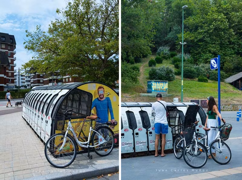 Aparcamiento Getxobizi, en Getxo