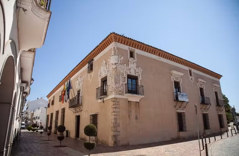 Palacio Monsalud, en Almendralejo.