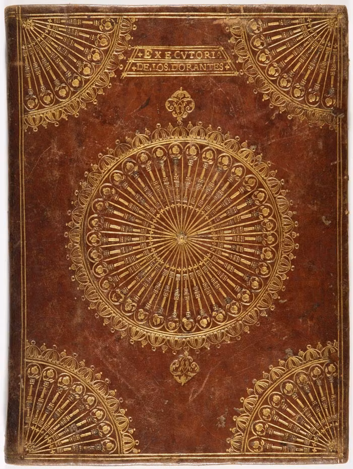 Encuadernación de abanico.