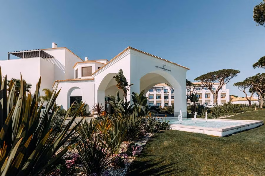 Entrada a la zona de las Ocean Suites.