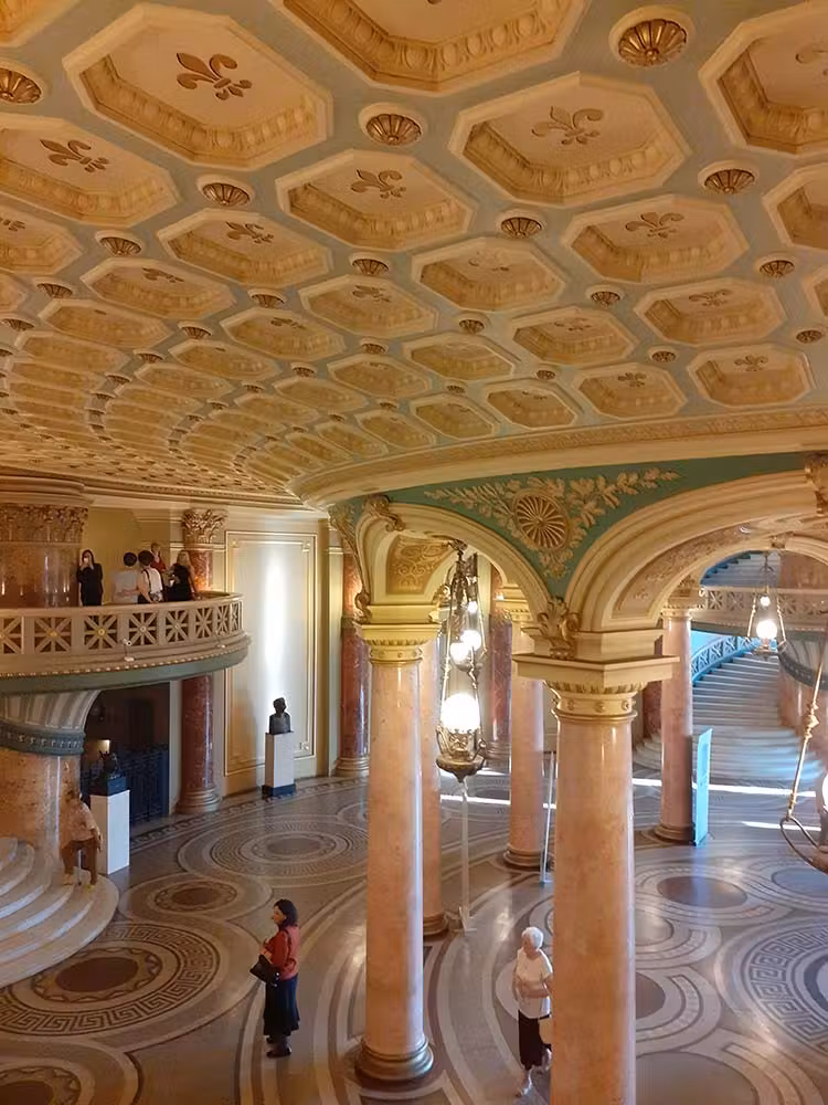 Ateneo Rumano, en Bucarest.