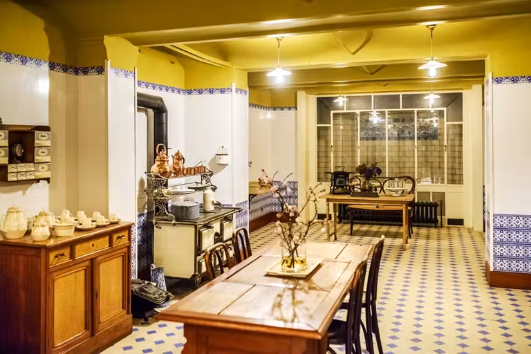 Interior del Museo Horta en Bruselas