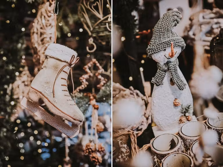 Adornos navideños en Salzburgo