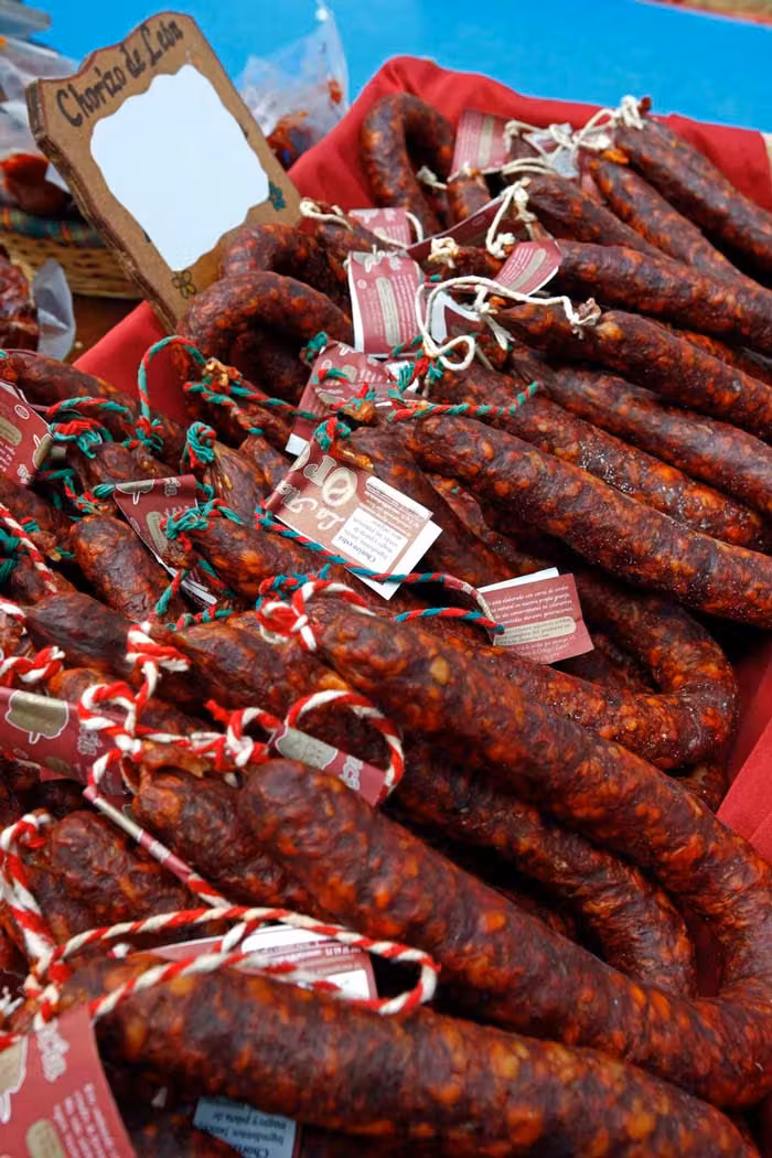 Chorizos leoneses.