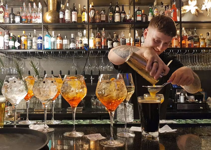 La moda del Aperol Spritz también ha llegado a Kaunas