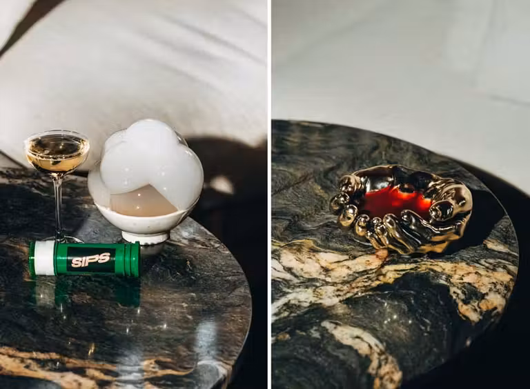 Cócteles Bubble y Primordial en el hotel Urban