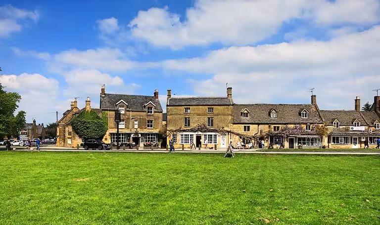 Casas típicas de los Cotswolds