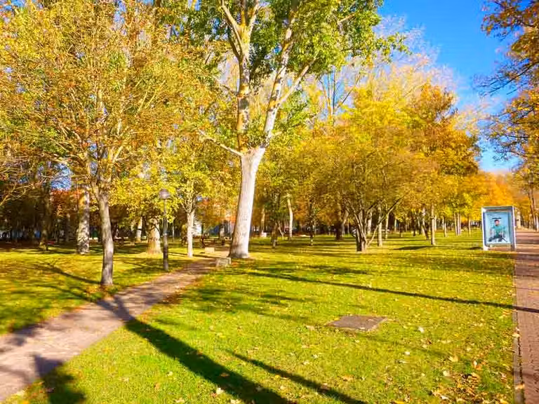 Parque de María de Maeztu, en Vitoria.
