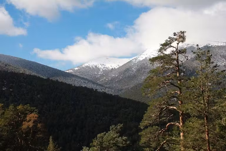 Sierra de Guadarrama desde segovia