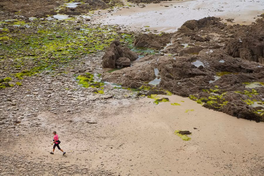 Senderismo en Saint Malo.