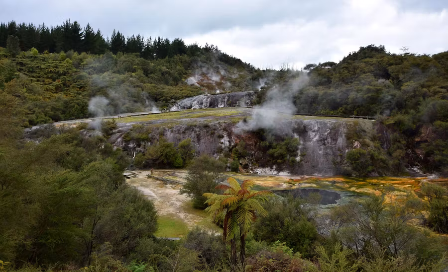 Orakei Korako, Nueva Zelanda.
