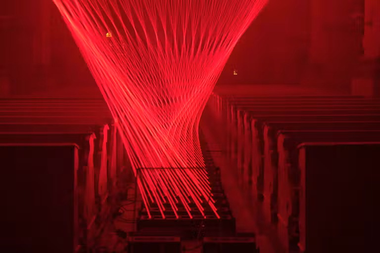 Instalación del Festival Signal de 2022.