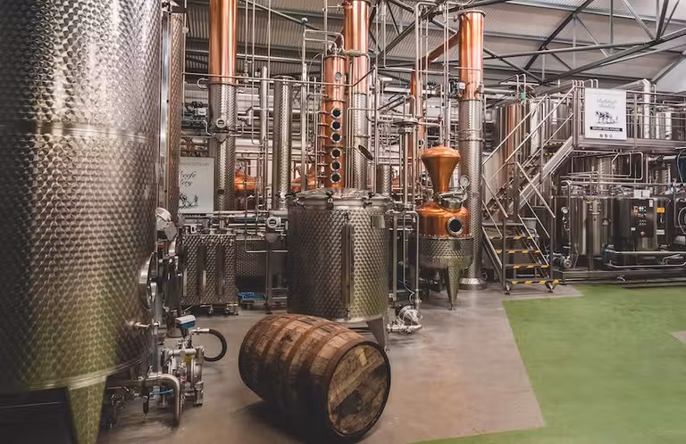 Destilería Ballykeefe.