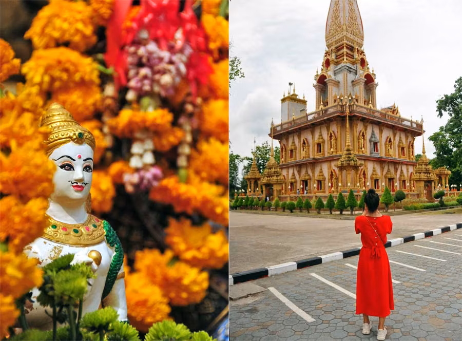 templos de phuket, tailandia con amigas