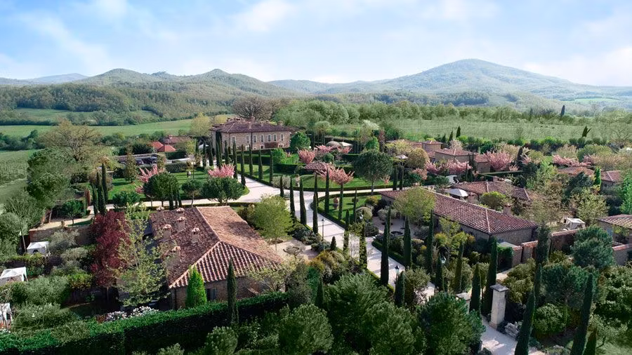 vista general del hotel Borgo Santo Pietro