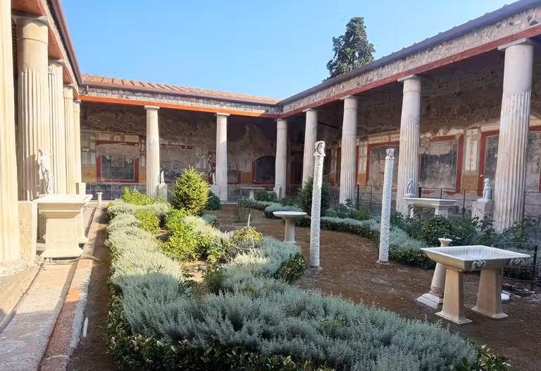 Atrio (patio) de la Casa de los Vettii.