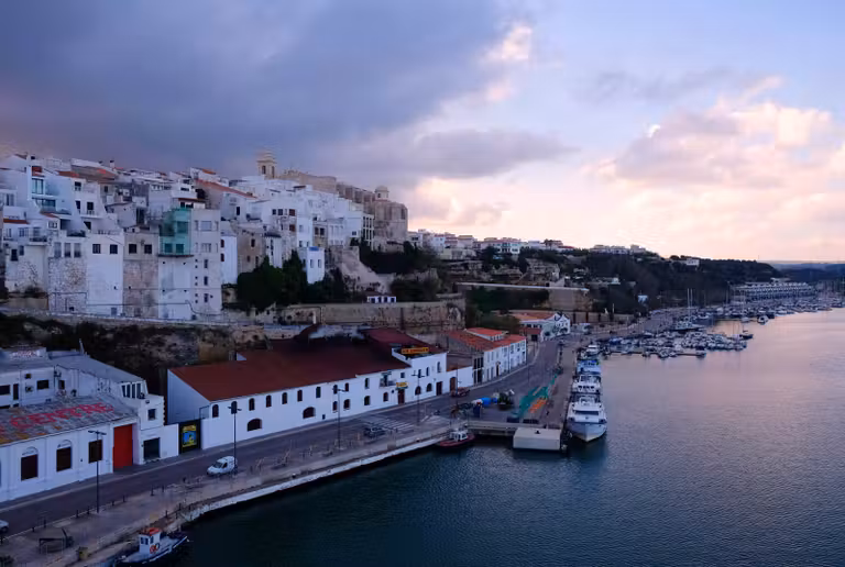 vistas puerto de mahon