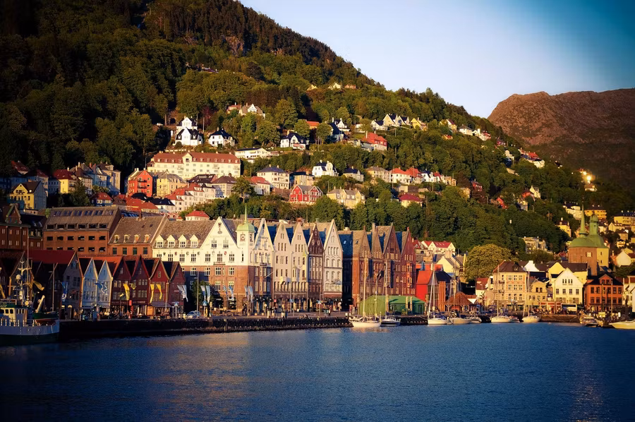 Bergen, una de las ciudades más hermosas de Noruega.