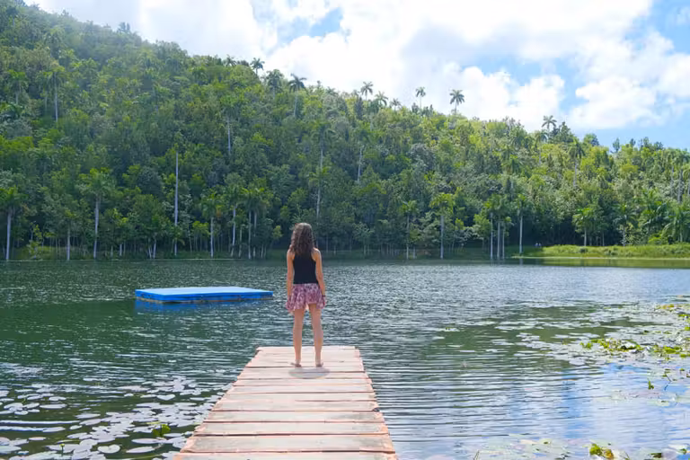 Lago en Las Terrazas.