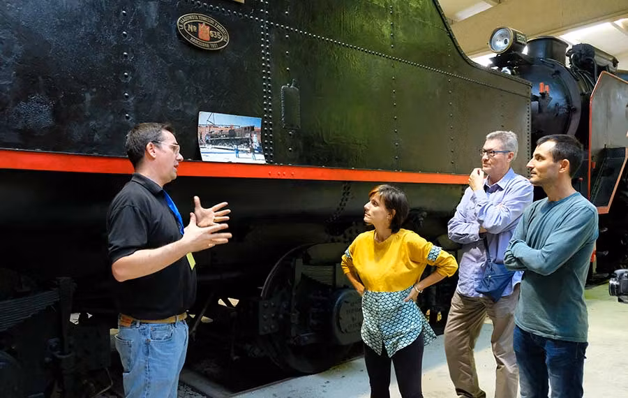 museo del tren mora la nova, turismo industrial, turismo familiar en Cataluna