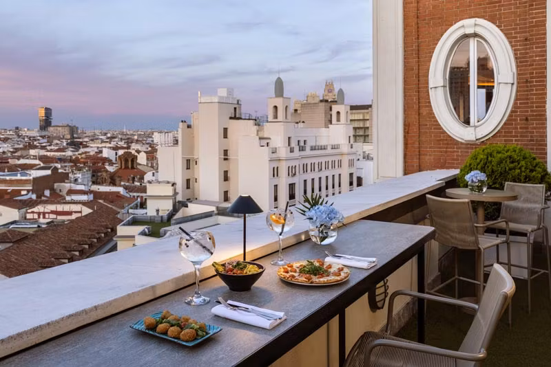 Vistas desde el Hotel Emperador.