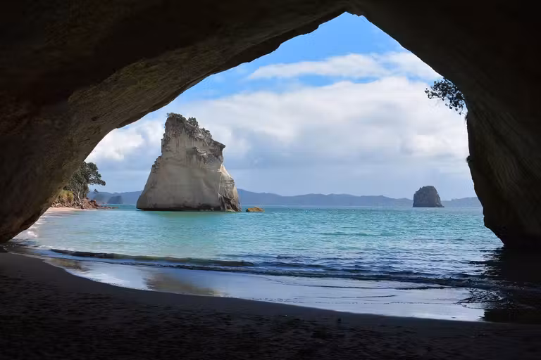 Cathedral Cove, Nueva Zelanda.
