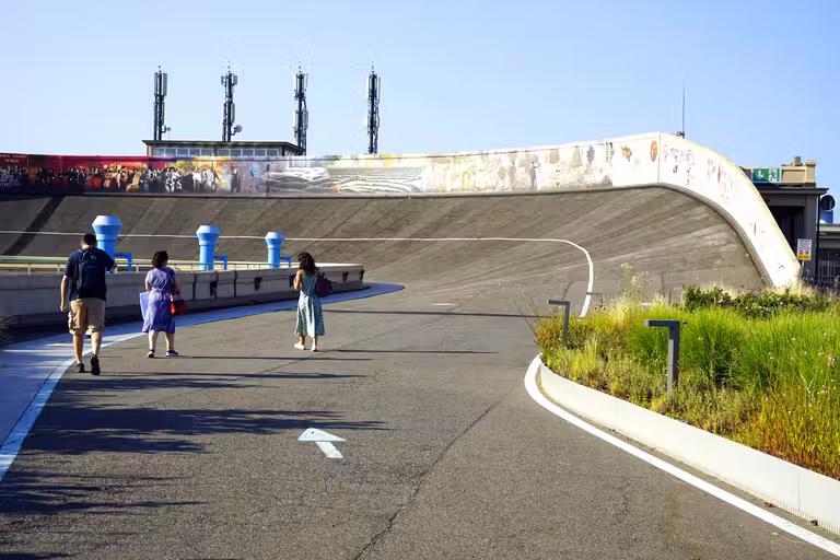 La mítica Pista 500 del Fiat Lingotto.