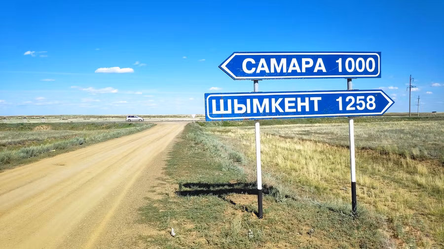 Ruta por carretera a Uzbekistán