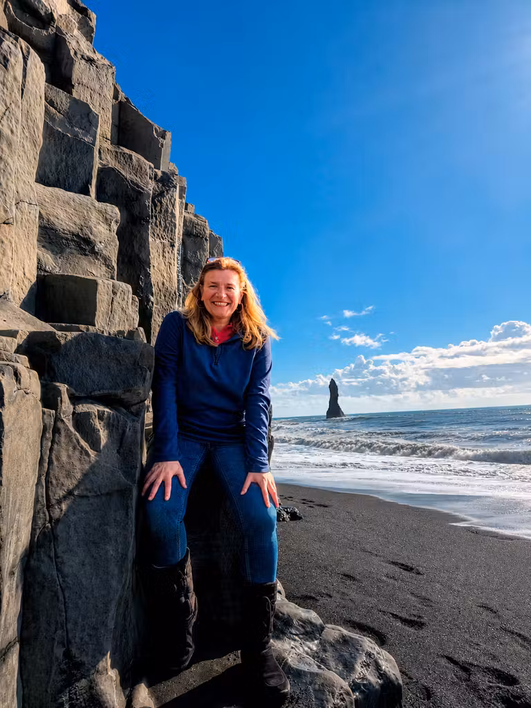 María en Islandia.