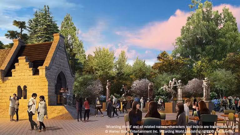 Recreaciones de escenarios de la saga de Harry Potter.