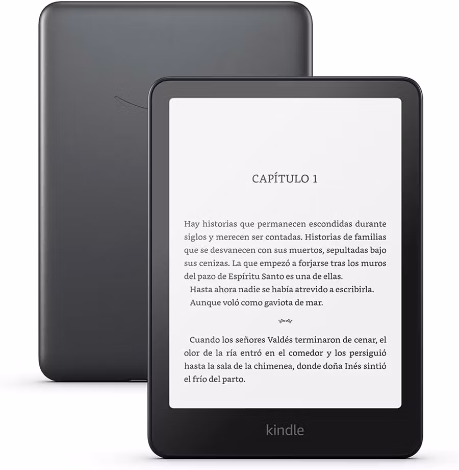Lector de libros Kindle.