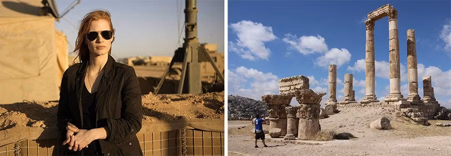La noche más oscura y Ciudadela de Amán.